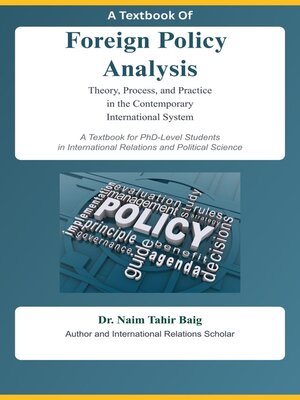 cover image of A Textbook of Foreign Policy Analysis